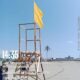 *Colocan bandera amarilla en la playa de Coatzacoalcos, piden a bañistas hacer caso a recomendaciones*