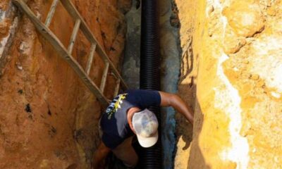 Gobierno Municipal continua mantenimiento en la red de drenaje