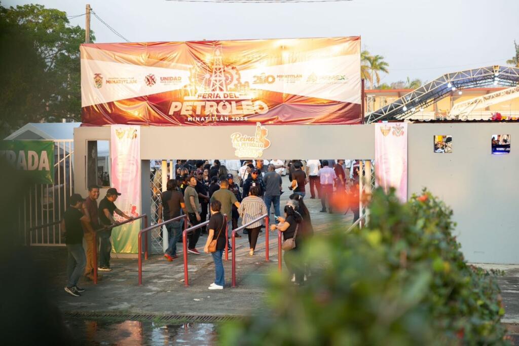 Minatitlán celebra el inicio de la Feria del Petróleo 2026