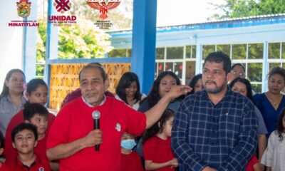 Regidor Décimo Primero Rafael Mathey Maldonado participa en visita a primaria y respalda acciones en favor de la educación