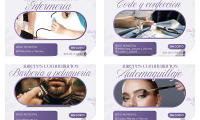 Talleres comunitarios sin costo para la ciudadanía de Cosoleacaque