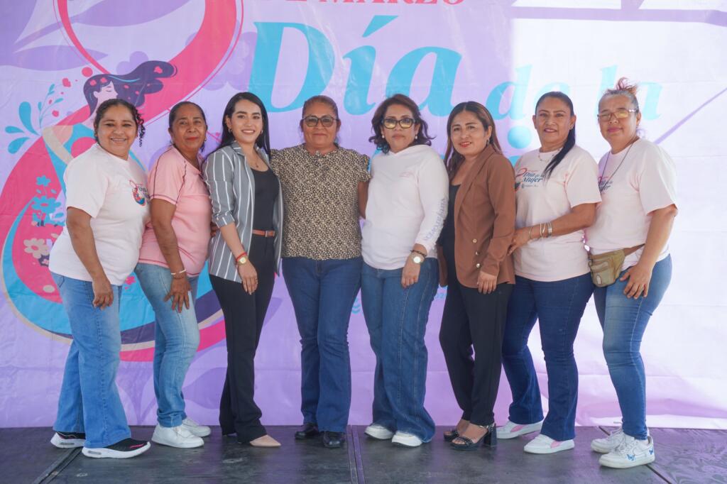 Extraordinaria respuesta de los habitantes de la colonia Ordaz y sus alrededores, en la Expo Mujer Cosoleacaque 2026