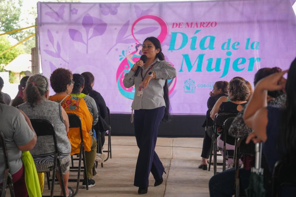 Exitosa jornada de la Expo Mujer Cosoleacaque 2026 en diversas colonias