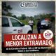 Localizan a menor extraviado en la Carretera Federal 180; el DIF de #Catemaco busca a sus familiares