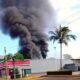 *Indigentes prenden fuego a local abandonado de Pizza Hut en Coatzacoalcos*