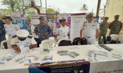 Desde Coatzacoalcos se siguen integrando jóvenes a la Secretaría de Marina, buscan defender a su patria y a su familia, así como tener estabilidad económica