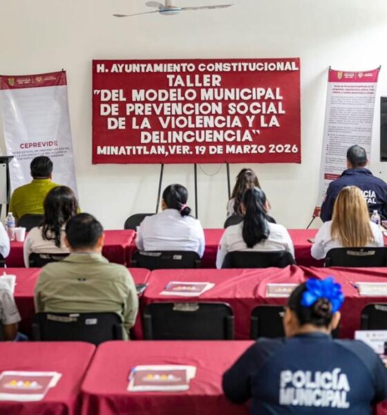 Minatitlán refuerza la prevención social de la violencia y la delincuencia