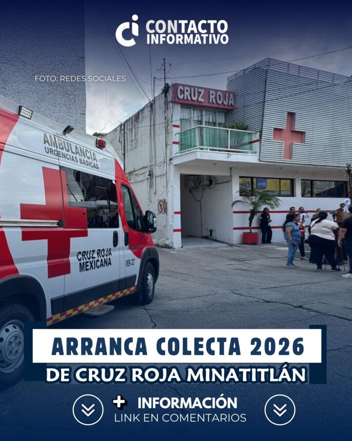 (+VIDEO) Arranca colecta 2026 de Cruz Roja Minatitlán; piden apoyo para evitar cierre por falta de recursos