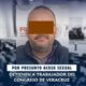 Detienen a trabajador del Congreso de Veracruz por presunto acoso sexual