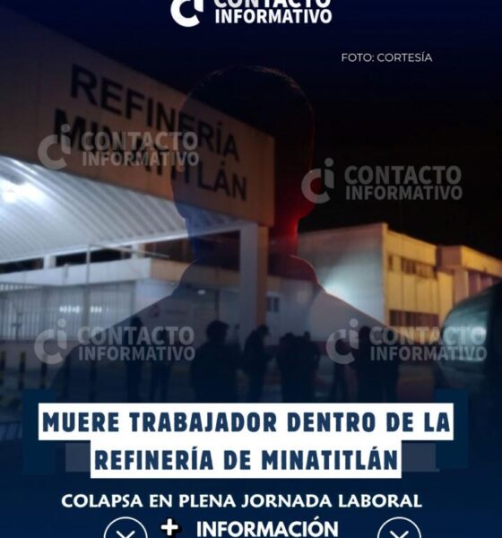 Muere trabajador dentro de la refinería de Minatitlán; colapsa en plena jornada laboral