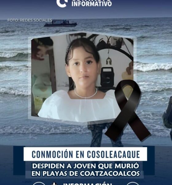 Conmoción en Cosoleacaque: despiden a joven que murió en playas de Coatzacoalcos