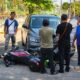 Choque en pleno Centro deja un lesionado y moviliza a cuerpos de emergencia
