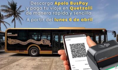 Quetzalli arranca en Coatzacoalcos con tarifa de 13 pesos y sistema de pago digital