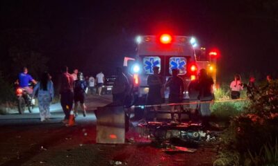 Motociclista de 20 años oriundo de Campo de Aguila, perdió la vida tras chocar en la Costera del Golfo.