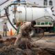 Gobierno Municipal continúa mantenimiento en la red de drenaje sanitario