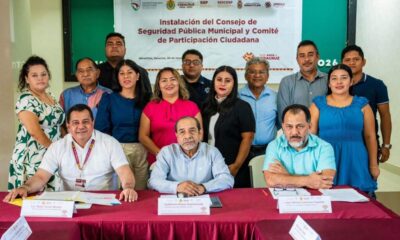 Instalan Consejo de Seguridad Pública y Comité de Participación Ciudadana en Minatitlán