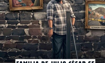 Familia de Julio César se enteró del tiroteo en Teotihuacan por las noticias