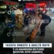 (+VÍDEO) Taxista embiste a adulto mayor y lo abandona en pleno Bulevar; esto sabemos