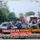 Tragedia en Viernes Santo: choque frontal deja dos muertos y varios heridos en la Chinameca–Chacalapa; taxi de Minatitlán entre los involucrados