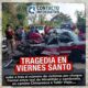 Tragedia en Viernes Santo: sube a tres el número de víctimas por choque frontal entre taxi de Minatitlán y camioneta, en camino Chinameca a Taller Viejo