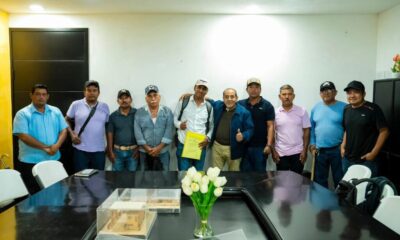 Guillermo Reyes Espronceda se reúne con autoridades del área rural de Minatitlán
