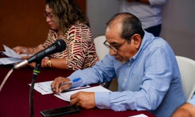 El Gobierno de Minatitlán celebra sesión en materia de obras, catastro y agua potable