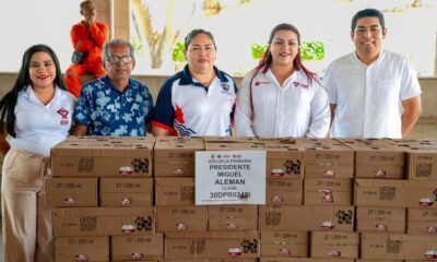 DIF Municipal entrega apoyos alimentarios a planteles educativos