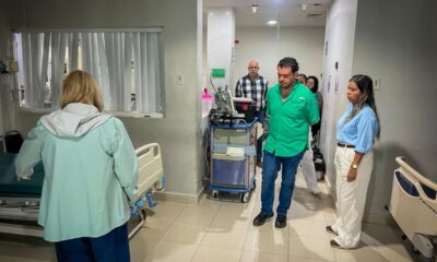 Refuerza Cirilo Vázquez Parissi servicios de salud con equipamiento y contratación de personal médico