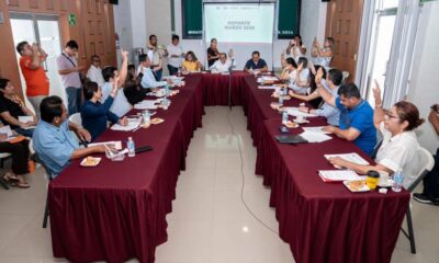 Gobierno de Minatitlán celebra sesión en avances de obras públicas