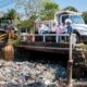 Guillermo Reyes Espronceda da banderazo a trabajos de limpieza del arroyo Acotope