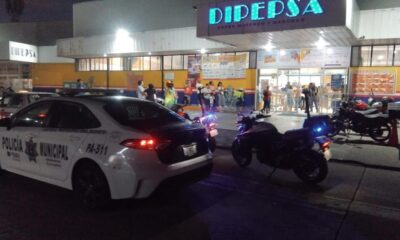 *Lesionan a policía del IPAX en tienda abarrotera de Coatzacoalcos*