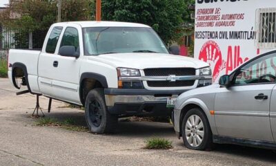 Dan plazo final para retirar “autos maceta” y liberar calles en Minatitlán