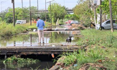 *Obra de ASIPONA Coatzacoalcos y fuerte lluvias dejan cerca de 20 viviendas bajo el agua en la colonia Frutos de la Revolución*