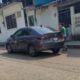 Motociclista sufre aparatosa caída tras choque contra auto en Santa Clara