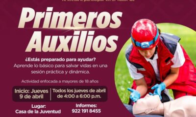 Aprende de los primeros auxilios en Minatitlán ❤️🩹