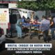 Brutal choque en Nueva Mina deja a pareja de motociclistas gravemente herida