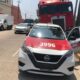 *Tráiler se queda sin frenos en la avenida Universidad de Coatzacoalcos, se detuvo, pero antes arrastró un taxi*