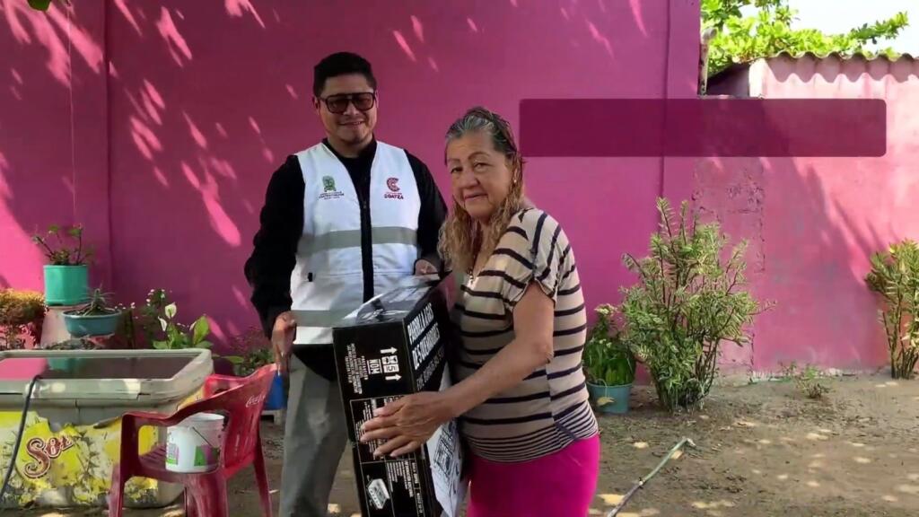 Más de 2 mil 500 personas beneficiadas con apoyos sociales en Coatzacoalcos: Pedro Miguel Rosaldo