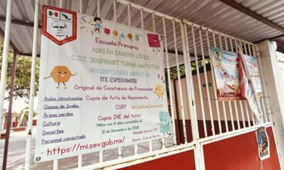 *El mega puente Coatzacoalcos para algunas escuelas primarias inició desde el martes 12 de mayo y otras desde este miércoles 13*