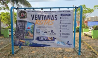*Estudiantes de criminología restauran parques infantiles de Coatzacoalcos*