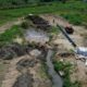 Concluyen trabajos de sustitución en línea de 18 pulgadas; se restablece paulatinamente el servicio de agua en colonias del poniente