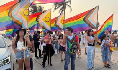 Marchan contra la homofobia y transfobia en Coatzacoalcos