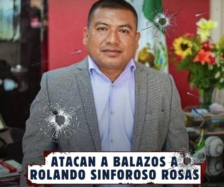 Atacan a balazos a Rolando Sinforoso Rosas, ex alcalde de Soconusco.