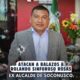 Atacan a balazos a Rolando Sinforoso Rosas, ex alcalde de Soconusco.