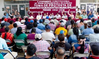 Toman protesta agentes y subagentes municipales para el periodo 2026–2030