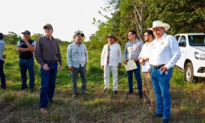 Guillermo Reyes Espronceda realizo recorrido junto al Subsecretario de SEDARPA, Dr. Carlos Jiménez