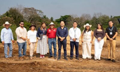Guillermo Reyes Espronceda realiza supervisión de predio para CECI en Minatitlán