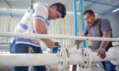 Gobierno de Minatitlán realiza acciones para fortalecer el sistema hídrico