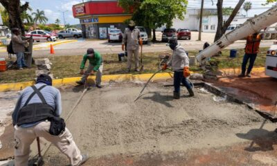 Gobierno de Minatitlán atiende puntos clave de infraestructura vial