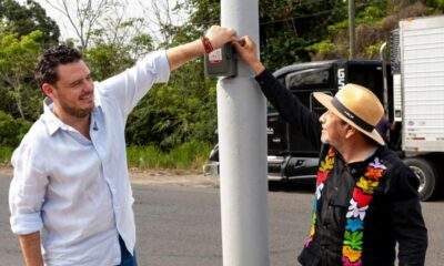 Gobierno de Minatitlán rehabilita crucero semaforizado del C4
